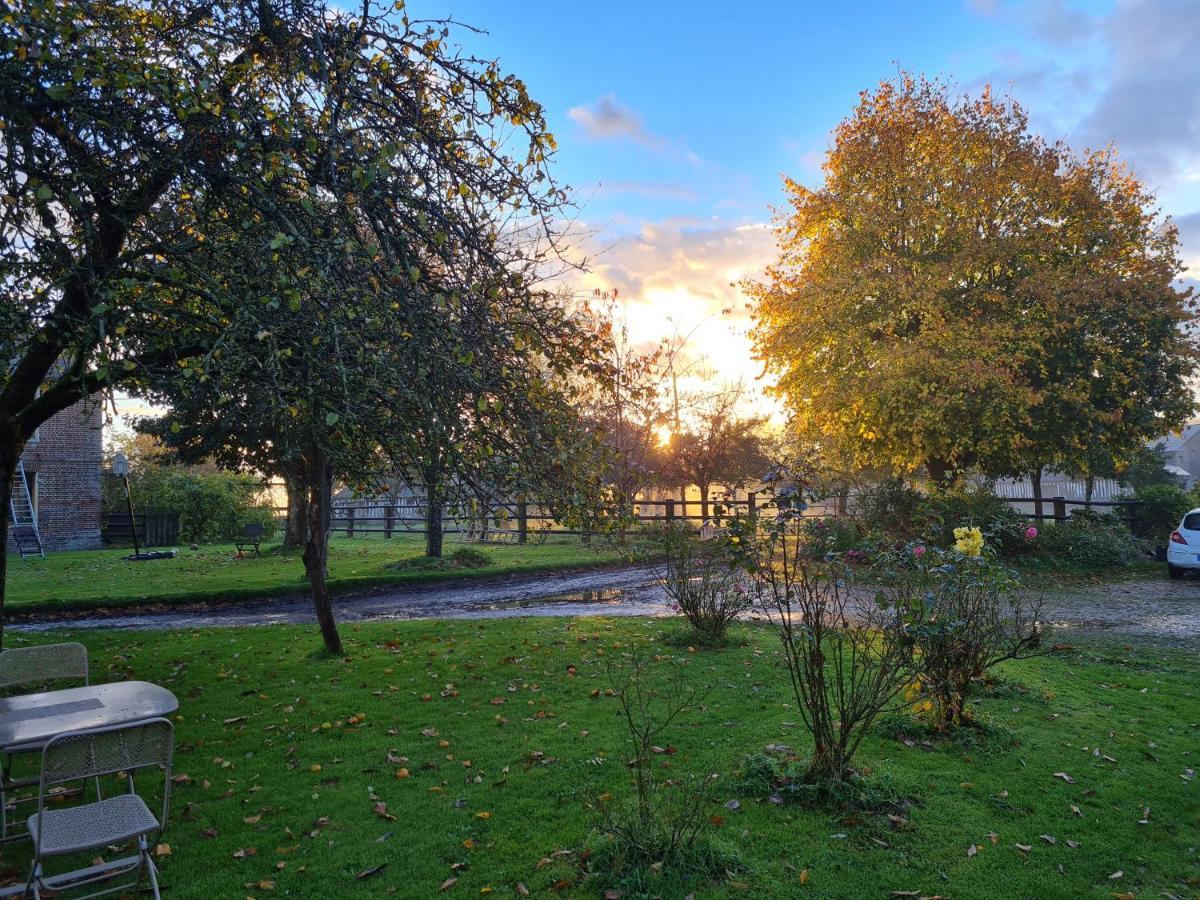 La Ferme Chevalier Hotel เอคโมวิลล์ ภายนอก รูปภาพ